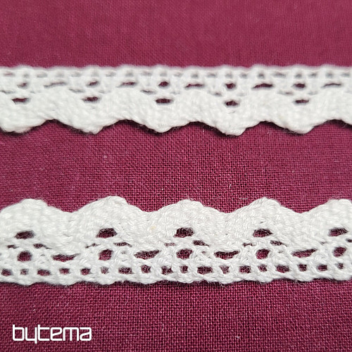 Puntilla algodon 5420 16mm BLANCO