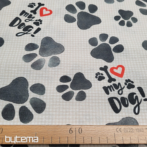 Tela decorativa HUELLA DE PERRO