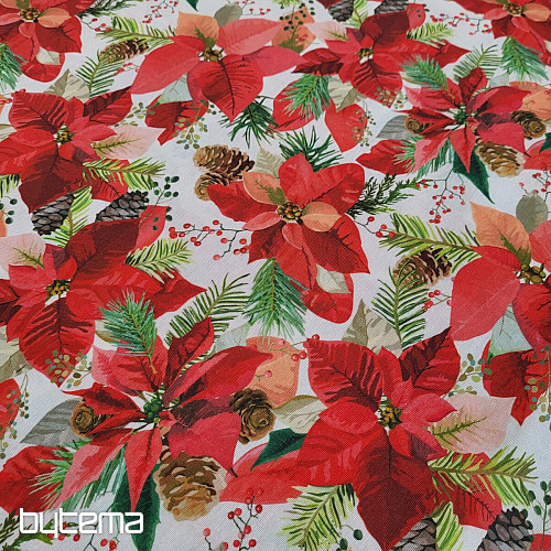 Tela decorativa NAVIDAD ESTRELLA MIX