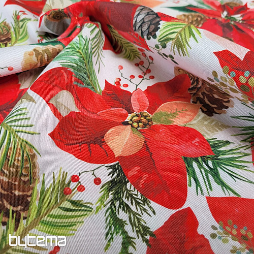 Tela decorativa NAVIDAD ESTRELLA MIX