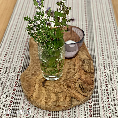 Mantel y mantón TOSCANA VALERY RIGA BORDON RAYA