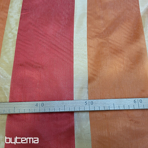 Organza RAYAS DE FUEGO