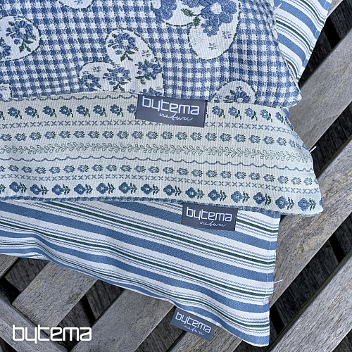 Funda de cojín TOSCANA RIGA STRIPE azul