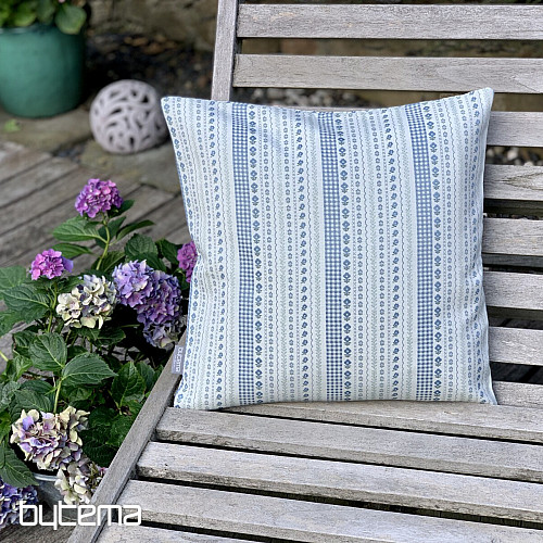 Funda de cojín TOSCANA RIGA STRIPE azul