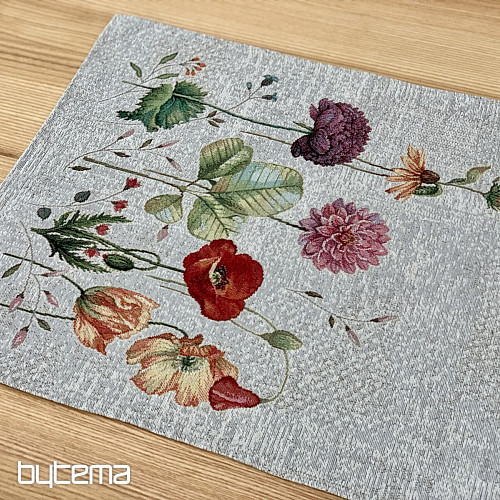 Tapiz de mantel y chal FLORES DEL PRADO