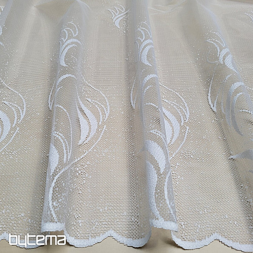 Cortina jacquard V 318/170 blanco