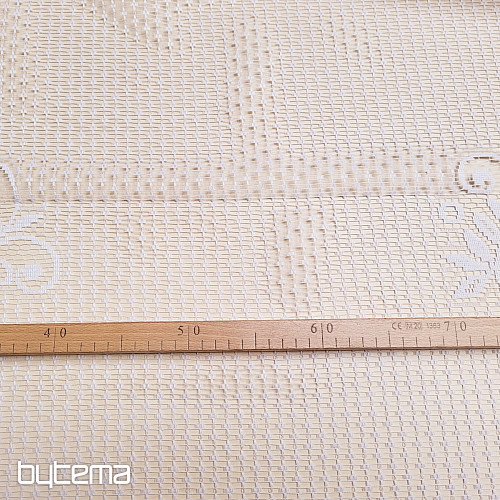 Cortina jacquard V 215 blanco