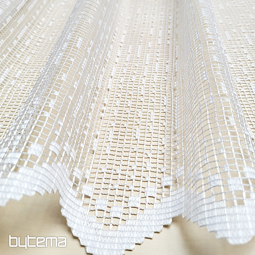 Cortina jacquard V 893 blanco