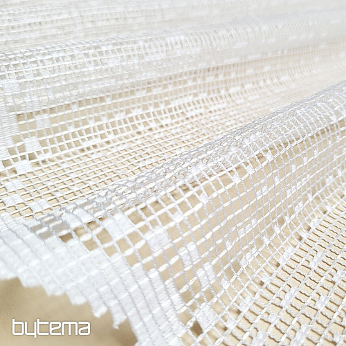 Cortina jacquard V 893 blanco