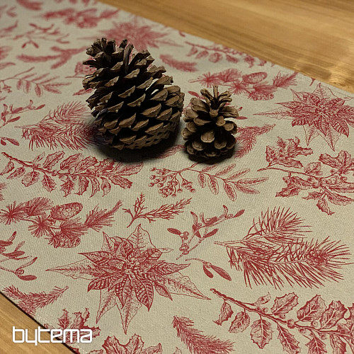Fular navideño CESMÍNA BURDEOS