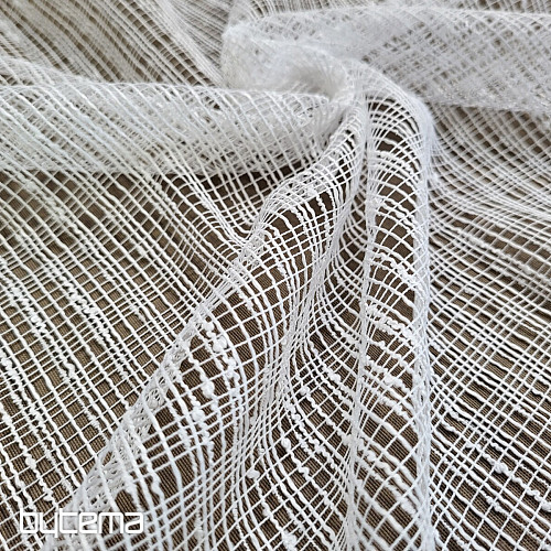 Cortina jacquard 1600 blanco