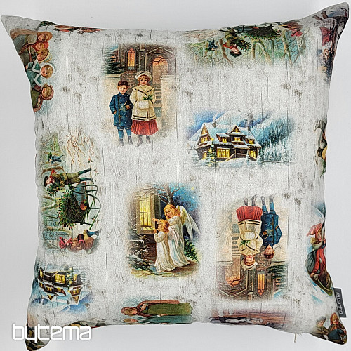 Funda decoración navideña NIÑOS EN INVIERNO
