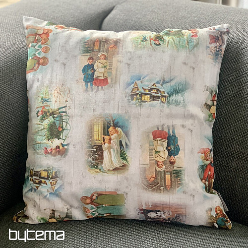 Funda decoración navideña NIÑOS EN INVIERNO