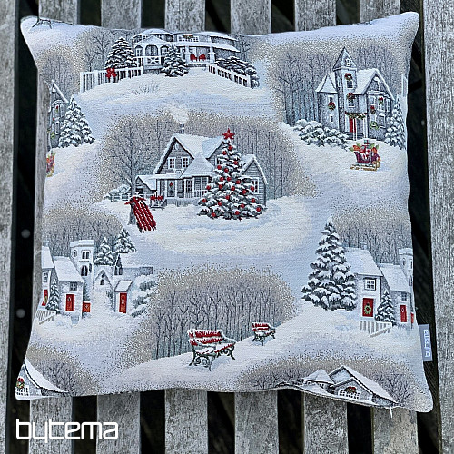 Funda tapiz navideño PAISAJE DE NAVIDAD II