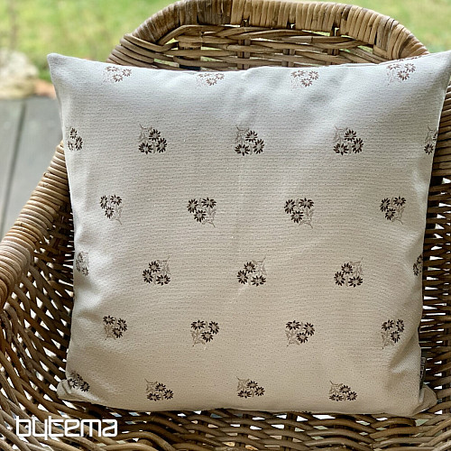 Revestimiento decorativo jacquard ALPINE FLOWERS BEIGE