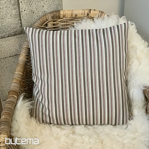 Funda de cojín decorativa TOSCANA VALERY 17 multi rayas