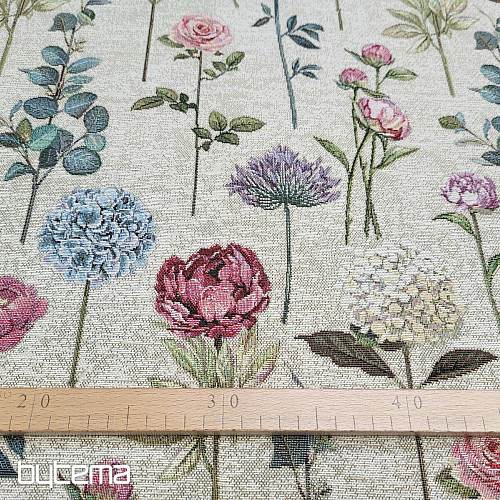 Tela tapiz FLORES TIEMPO
