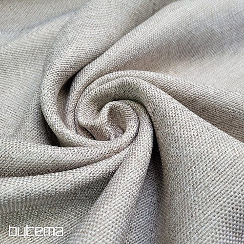 Tela decorativa de diseño GERSTER DIM OUT 77005/840 GRIS BEIGE
