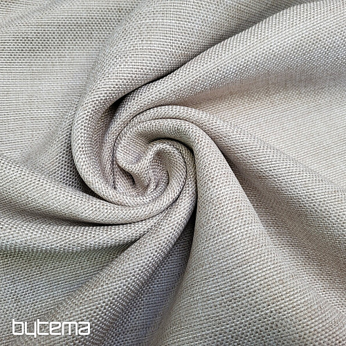 Tela decorativa de diseño GERSTER DIM OUT 77005/840 GRIS BEIGE
