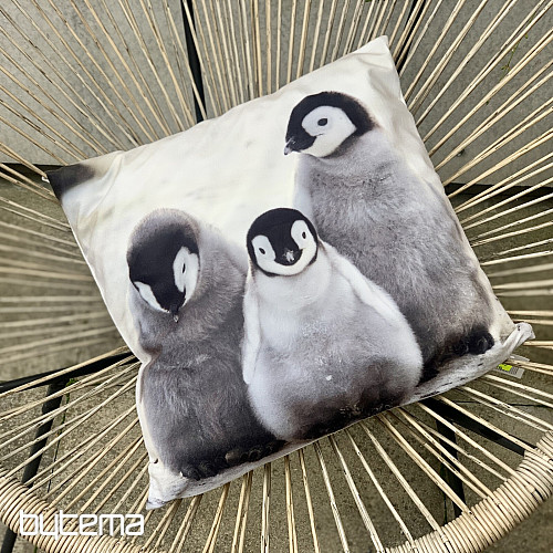 Funda de almohada decorativa PINGÜINOS