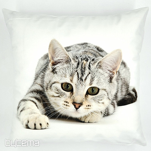 Funda de cojín decorativa GATO MENTIDO