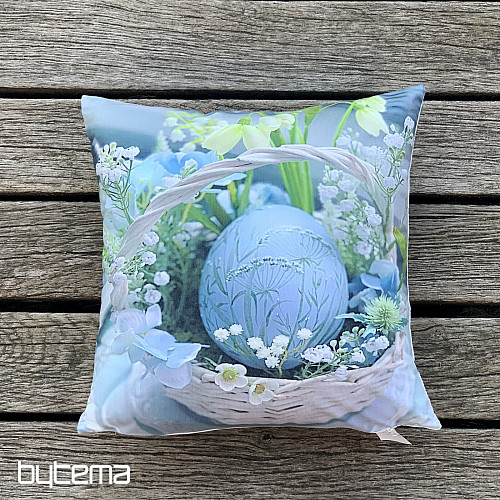 Revestimiento decorativo de Pascua HUEVO AZUL