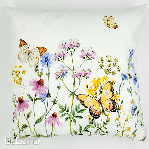 Funda de cojín decorativa MARIPOSAS PRADERA