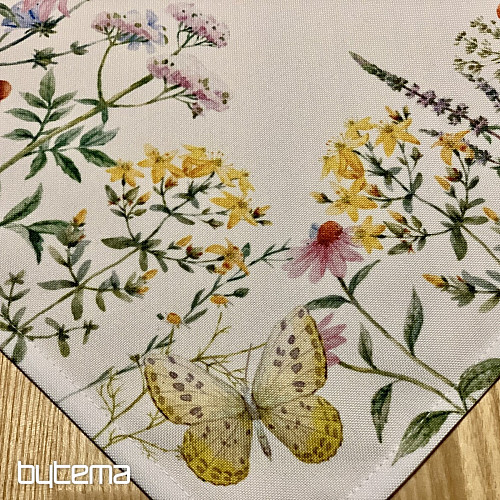 Mantel y bufanda MARIPOSAS DEL PRADO