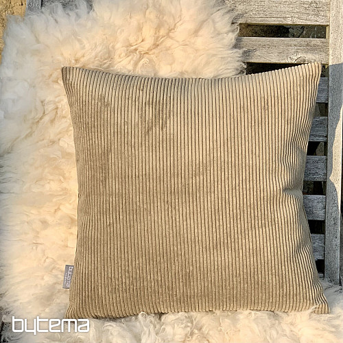 Funda de cojín decorativa DARVEN TM. BEIGE