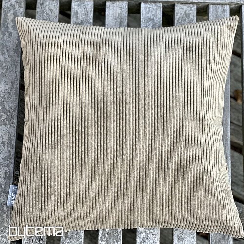 Funda de cojín decorativa DARVEN TM. BEIGE