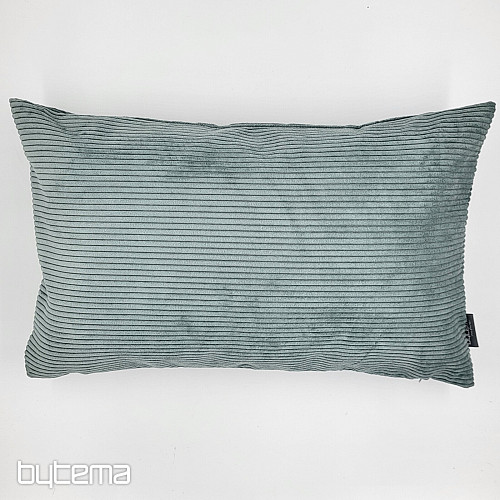 Funda de cojín decorativa DARVEN GRIS VERDE