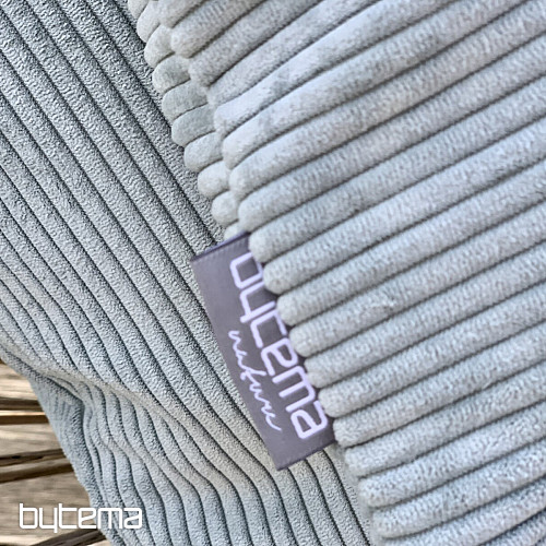 Funda de cojín decorativa DARVEN GRIS VERDE