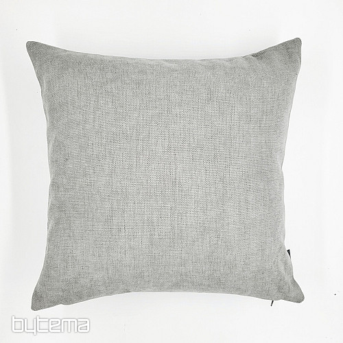 Funda de cojín decorativa DERBY GRIS PLATA