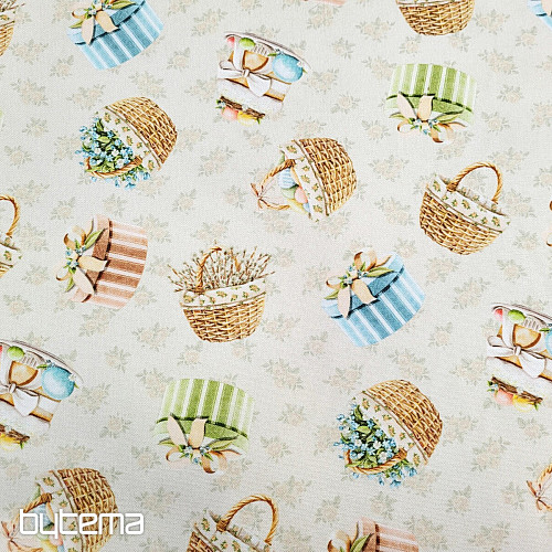 Tela decorativa CESTA PRIMAVERA