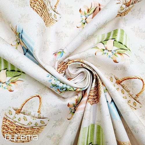 Tela decorativa CESTA PRIMAVERA