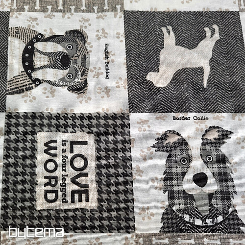 Tela decorativa MUNDO PERRO