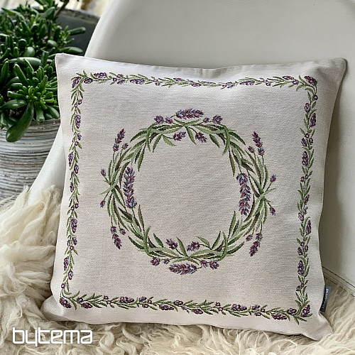 Funda de almohada tapiz CORONA DE LAVANDA