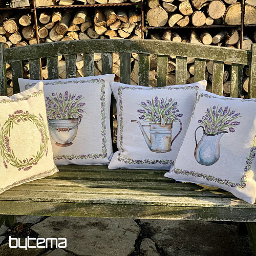 Funda de almohada tapiz CORONA DE LAVANDA