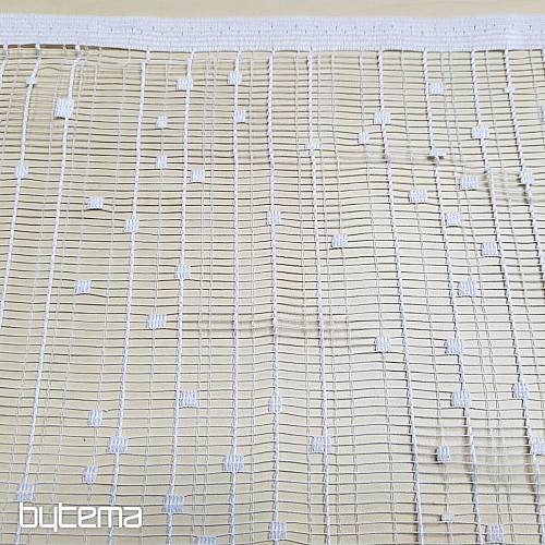 Cortina jacquard V 022 blanco