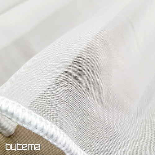Cortina de gasa HERMES 11 blanco