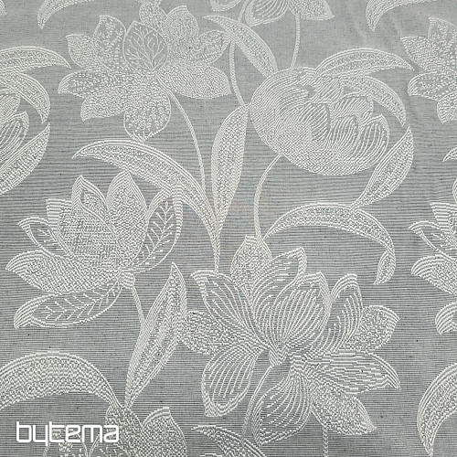 Tela decorativa NENUFAR gris
