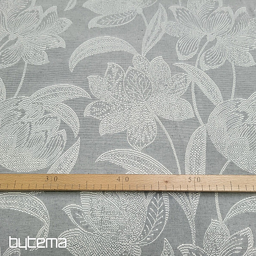 Tela decorativa NENUFAR gris