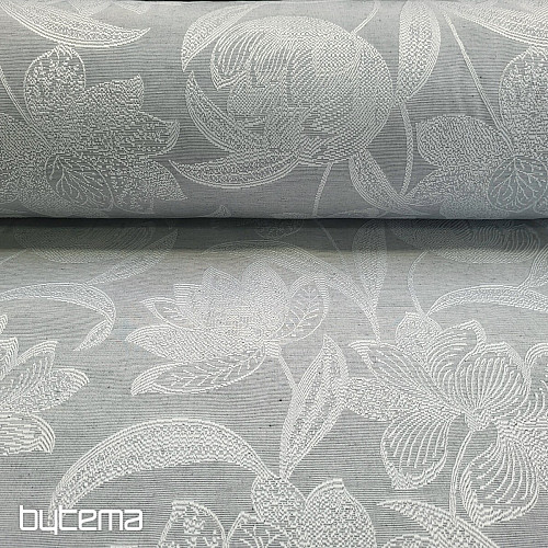 Tela decorativa NENUFAR gris