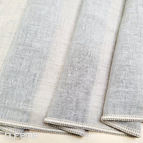 Cortina de lujo GERSTER 11334/840 gris