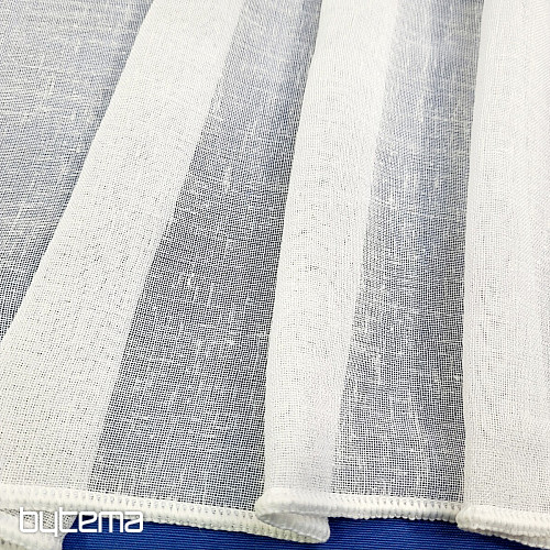 Cortina de lujo GERSTER 11334/10 azul claro crema