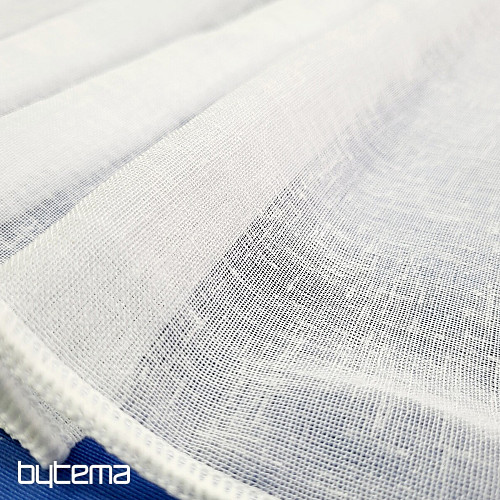 Cortina de lujo GERSTER 11334/10 azul claro crema