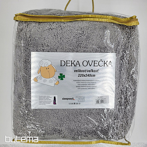 Manta Oveja-oveja GRIS
