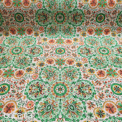 Tela decorativa INDIA verde