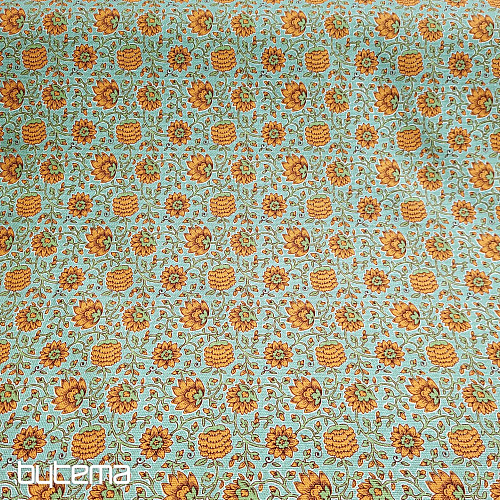 Tela decorativa SUMAN turquesa