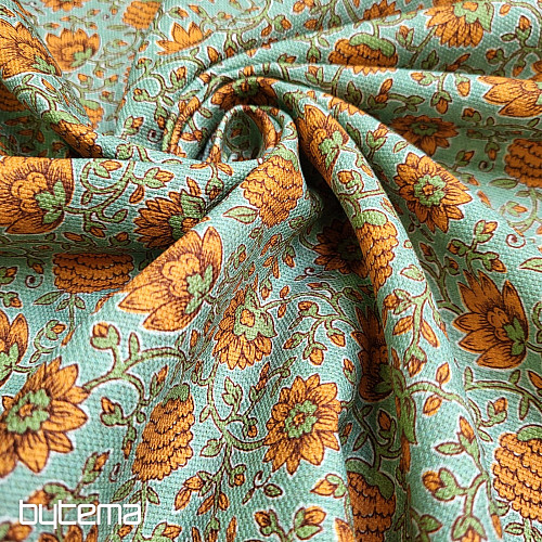 Tela decorativa SUMAN turquesa